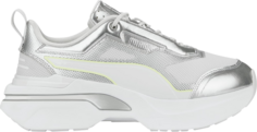 Кроссовки Puma Wmns Kosmo Rider Digital Dark - Metallic Silver, серебряный