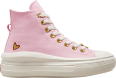 Кроссовки Converse Wmns Chuck Taylor All Star Move Platform High Valentines Day 2023, розовый