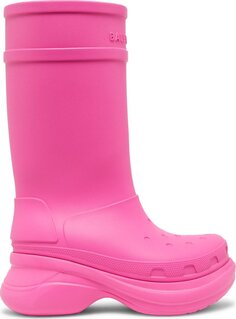 Ботинки Crocs x Balenciaga Wmns Clog Boot 2.0 Pink, розовый