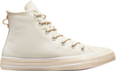 Кроссовки Converse Wmns Chuck Taylor All Star High Egret Natural Ivory, кремовый