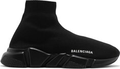 Кроссовки Balenciaga Wmns Speed Recycled Sneaker Black, черный