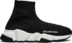 Кроссовки Balenciaga Wmns Speed Sneaker Black White, черный