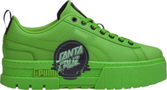 Кроссовки Puma Santa Cruz x Wmns Mayze Green Flash, зеленый