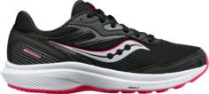 Кроссовки Saucony Wmns Cohesion 16 Wide Black Fuchsia, черный