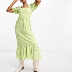 Платье Miss Selfridge, зеленый