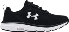 Кроссовки Under Armour Wmns Charged Assert 9 Wide Black White, черный