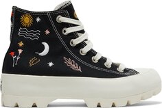 Кроссовки Converse Wmns Chuck Taylor All Star Lugged High Its Okay To Wander - Black, черный