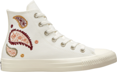 Кроссовки Converse Wmns Chuck Taylor All Star High Paisley, кремовый