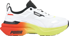 Кроссовки Puma Wmns Kosmo Rider Gradient - White Fizzy Yellow, белый