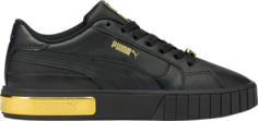 Кроссовки Puma Wmns Cali Star Metallic - Black Gold, черный