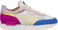 Кроссовки Puma Wmns Future Rider Cut-Out White Anise Flower, белый