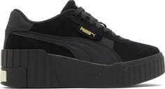 Кроссовки Puma Wmns Cali Wedge Tonal Black, черный