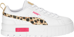 Кроссовки Puma Wmns Mayze Animal Print, белый