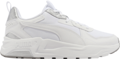 Кроссовки Puma Wmns Trinity Lite Metallic - White Silver, белый