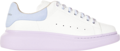 Кроссовки Alexander McQueen Wmns Oversized Sneaker White Blue Lilac, белый