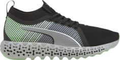 Кроссовки Puma Calibrate Runner Black Elektro Green, черный