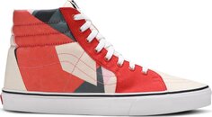 Кеды Vans MoMA x SK8-Hi Lyubob Popova’s Untitled, разноцветный