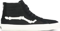 Кеды Vans Blends x Sk8-Hi Reissue Zip LX Black Marshmallow, черный