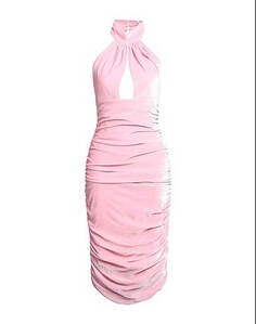 Короткое платье Blumarine, розовый