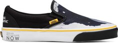 Кеды Vans National Geographic x Classic Slip-On Then Now Glacier, черный