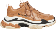 Кроссовки Balenciaga Triple S Sneaker Nude, коричневый