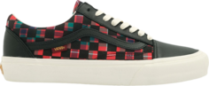 Кеды Vans Baracuta x Old Skool VLT LX Black Tartan Checkerboard, черный