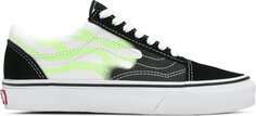 Кеды Vans Old Skool Flame Black White, черный