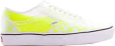 Кеды Vans ComfyCush Slip-Skool Safety Yellow Checkerboard, желтый