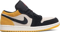 Кроссовки Air Jordan 1 Low University Gold, золотой