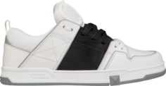Кроссовки Valentino Open Skate Sneaker White Black, белый