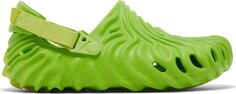 Кроссовки Salehe Bembury x Pollex Clog Crocodile, зеленый Crocs
