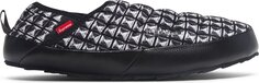 Кроссовки Supreme x Traction Mule Black Studded Print, черный The North Face