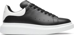 Кроссовки Alexander McQueen Oversized Sneaker Black White 2019, черный