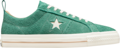 Кеды Converse One Star Pro Vintage Suede Low Algae Coast, зеленый