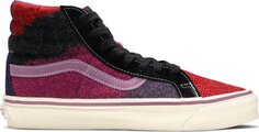 Кеды Vans Concepts x OG Sk8-Hi LX Mohair - Purple Plumeria, фиолетовый