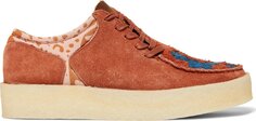 Кроссовки Salehe Bembury x Mud Moss Lugger Cupsole Masala Orange, оранжевый Clarks