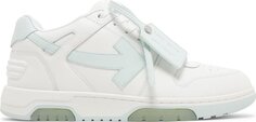 Кроссовки Off-White Out of Office White Mint Green, белый