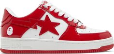 Кроссовки Bapesta #5 Red, красный