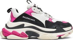 Кроссовки Balenciaga Wmns Triple S Sneaker Pink, белый