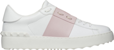 Кроссовки Valentino Wmns Open Sneaker White Water Rose, белый