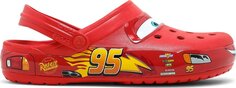 Кроссовки Cars x Classic Clog Lightning McQueen, красный Crocs