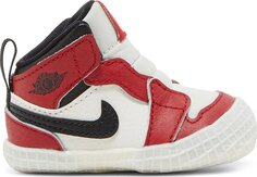 Кроссовки Air Jordan 1 Crib Bootie Chicago Lost &amp; Found, красный