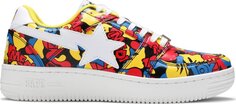 Кроссовки Medicom Toy x Bapesta Low M1 All‑Over Camo, разноцветный