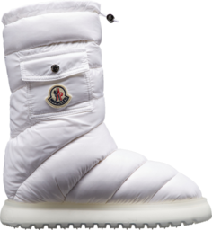 Ботинки Moncler Wmns Gaia Pocket Mid Boot White, белый