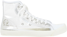 Кроссовки Maison Margiela Wmns Tabi High White Transparent, белый