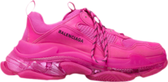 Кроссовки Balenciaga Triple S Sneaker Clear Sole - Pink, розовый