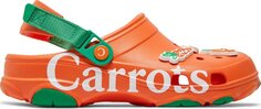 Кроссовки Anwar Carrots x Clog Orange, оранжевый Crocs