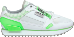 Кроссовки Puma Mercedes-AMG Petronas F1 x Wmns Mile Rider White Elektro Green, белый