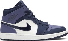 Кроссовки Air Jordan 1 Mid Sanded Purple, фиолетовый