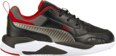 Кроссовки Puma Scuderia Ferrari x X-Ray 2 AC Little Kid Black Smoked Pearl, черный